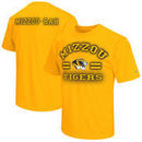 Missouri Tigers Colosseum Big & Tall Haze T-Shirt - Gold