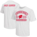 Wisconsin Badgers Colosseum Big & Tall Haze T-Shirt - White