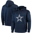 Dallas Cowboys Nike Circuit Logo Essential Performance Pullover Hoodie - Navy