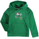 Notre Dame Fighting Irish Under Armour Youth Armour Fleece Pullover Hoodie - Kelly Green