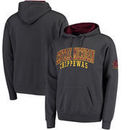 Central Michigan Chippewas Colosseum Double Arch Pullover Hoodie - Charcoal