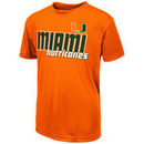 Miami Hurricanes Colosseum Youth Polyester T-Shirt - Orange