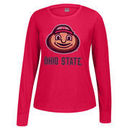 Ohio State Buckeyes Women's Everyday Scoop Neck Long Sleeve T-Shirt - Scarlet