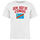 Democratic Republic of the Congo Flag T-Shirt - White