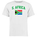 South Africa Flag T-Shirt - White