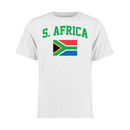 South Africa Youth Flag T-Shirt - White