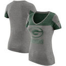 Green Bay Packers Nike Women's Champ Drive 2 Tri-Blend T-Shirt - Heathered Gray