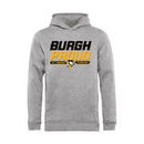 Pittsburgh Penguins Youth Hometown Collection Burgh Proud Pullover Hoodie - Ash