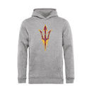 Arizona State Sun Devils Youth Classic Primary Logo Pullover Hoodie - Ash