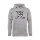 Weber State Wildcats Youth Classic Primary Logo Pullover Hoodie - Ash