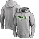 William & Mary Tribe Proud Mascot Pullover Hoodie - Ash -