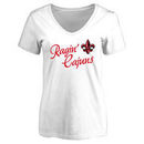 Louisiana-Lafayette Ragin Cajuns Women's Dora T-Shirt - White