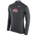 Ohio State Buckeyes Nike Player Hyperwarm Long Sleeve T-Shirt - Anthracite