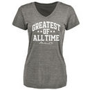 Muhammad Ali Women's All Time Great V-Neck T-Shirt - Heather Gray