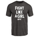 UFC Fight Like A Girl 2015 T-Shirt - Black