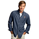 Bowling Green St. Falcons Hudson Denim Long Sleeve Button-Down Shirt - Blue