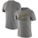 Oakland Athletics Nike Practice T-Shirt - Heathered Gray -