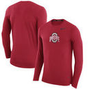 Ohio State Buckeyes Nike Top March Long Sleeve Performance T-Shirt - Scarlet