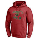 Minnesota Wild Victory Arch Pullover Hoodie - Red