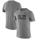 New York Yankees Nike Women's Statement Team Name T-Shirt - Heathered Gray
