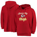 Kansas City Chiefs Majestic Women's Plus Size Rookie Pullover Hoodie - Red