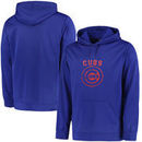 Chicago Cubs Majestic Big & Tall Distressed Hoodie - Royal