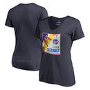 Tamika Catchings Indiana Fever Women's WNBA 20th Anniversary Player Social V-Neck T-Shirt - Navy
