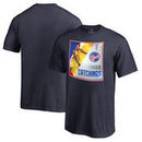 Tamika Catchings Indiana Fever Youth WNBA 20th Anniversary Player Social T-Shirt - Navy