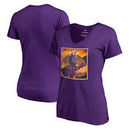 Brittney Griner Phoenix Mercury Women's WNBA 20th Anniversary Player Social V-Neck T-Shirt - Purple