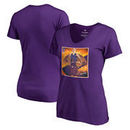 Diana Taurasi Phoenix Mercury Women's WNBA 20th Anniversary Player Social V-Neck T-Shirt - Purple