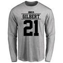 Justin Gilbert Player Issued Long Sleeve T-Shirt - Ash