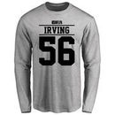 Nate Irving Player Issued Long Sleeve T-Shirt - Ash