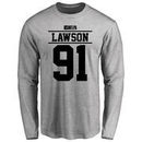 Manny Lawson Player Issued Long Sleeve T-Shirt - Ash