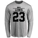 Kendrick Lewis Player Issued Long Sleeve T-Shirt - Ash