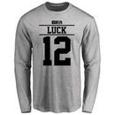 Andrew Luck Player Issued Long Sleeve T-Shirt - Ash