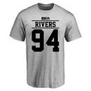 Gerald Rivers Player Issued T-Shirt - Ash