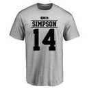 Jerome Simpson Player Issued T-Shirt - Ash