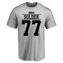 Nate Solder Player Issued T-Shirt - Ash