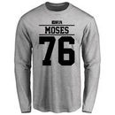Morgan Moses Player Issued Long Sleeve T-Shirt - Ash