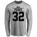 Senorise Perry Player Issued Long Sleeve T-Shirt - Ash