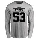 Nick Perry Player Issued Long Sleeve T-Shirt - Ash