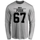 Justin Pugh Player Issued Long Sleeve T-Shirt - Ash