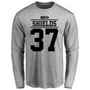 Sam Shields Player Issued Long Sleeve T-Shirt - Ash