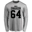 Travis Swanson Player Issued Long Sleeve T-Shirt - Ash