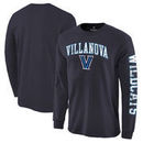 Villanova Wildcats Fanatics Branded Distressed Arch Over Logo Long Sleeve Hit T-Shirt - Navy
