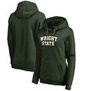 Wright State Raiders Fanatics Branded Women's Everyday Pullover Hoodie - Green