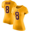 Kirk Cousins Washington Redskins Nike Women's Player Pride Color Rush Name & Number T-Shirt - Gold