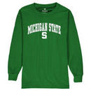 Michigan State Spartans Fanatics Branded Youth Campus Long Sleeve T-Shirt - Green