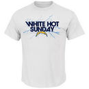 Los Angeles Chargers Majestic Hot Sunday T-Shirt - White
