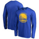 Golden State Warriors Fanatics Branded Big & Tall Primary Logo Long Sleeve T-Shirt - Royal